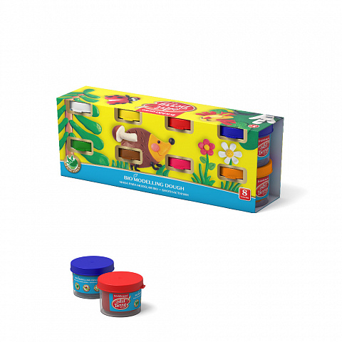 ARTBERRY פלסטלינה 8 צבעים *35 גר