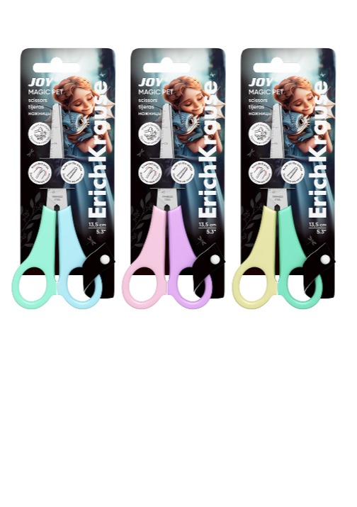 מספריים MAGIC PET 13.5 בבליסטר