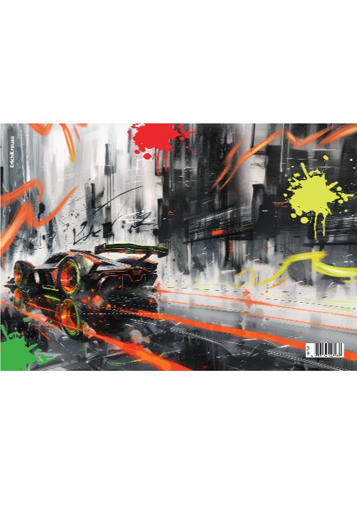 מארז 5+5 יח' עטיפות A4 לספר ADRENALINE SPEED